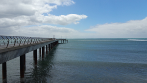 The warf at Lorne