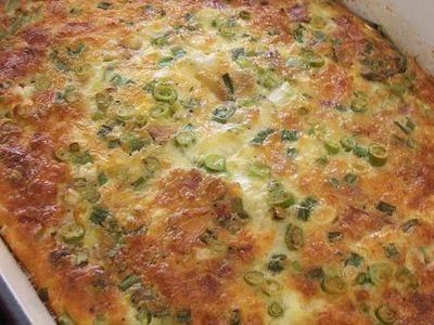 Cheesy Egg and Bacon Frittata