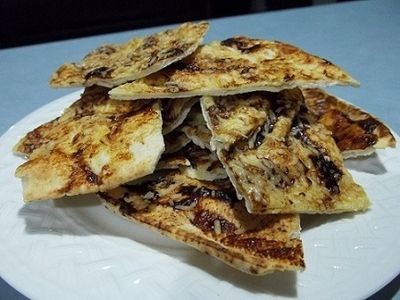 Vegemite and Parmesan Crisps